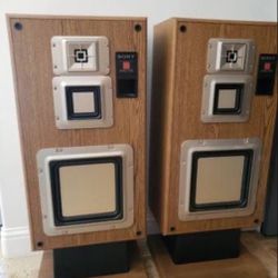 Sony Vintage Speakers 