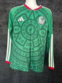 Adidas Mexico National Team Long Sleeve Jersey- L