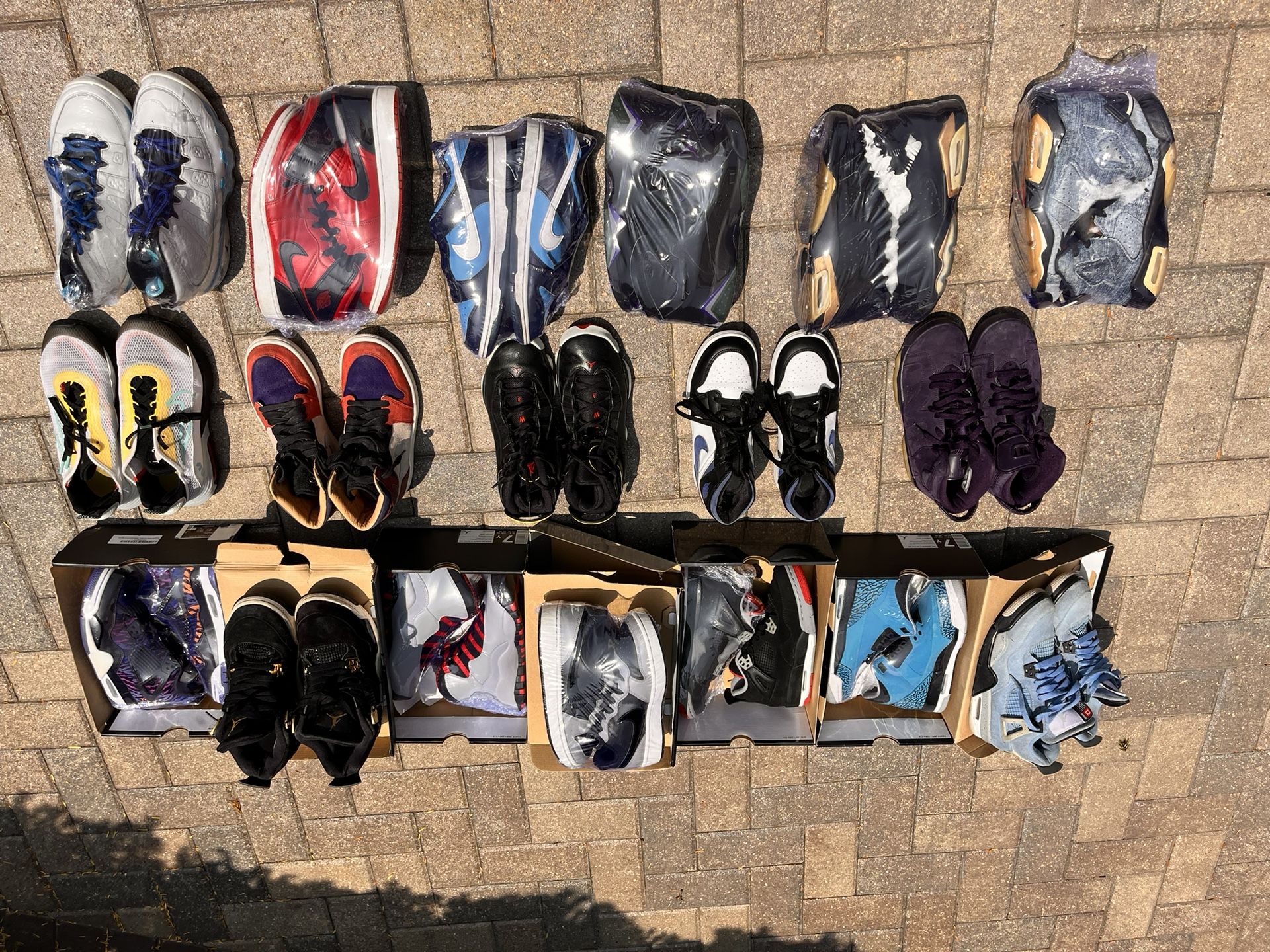 18 Jordan’s All A Size 7Y