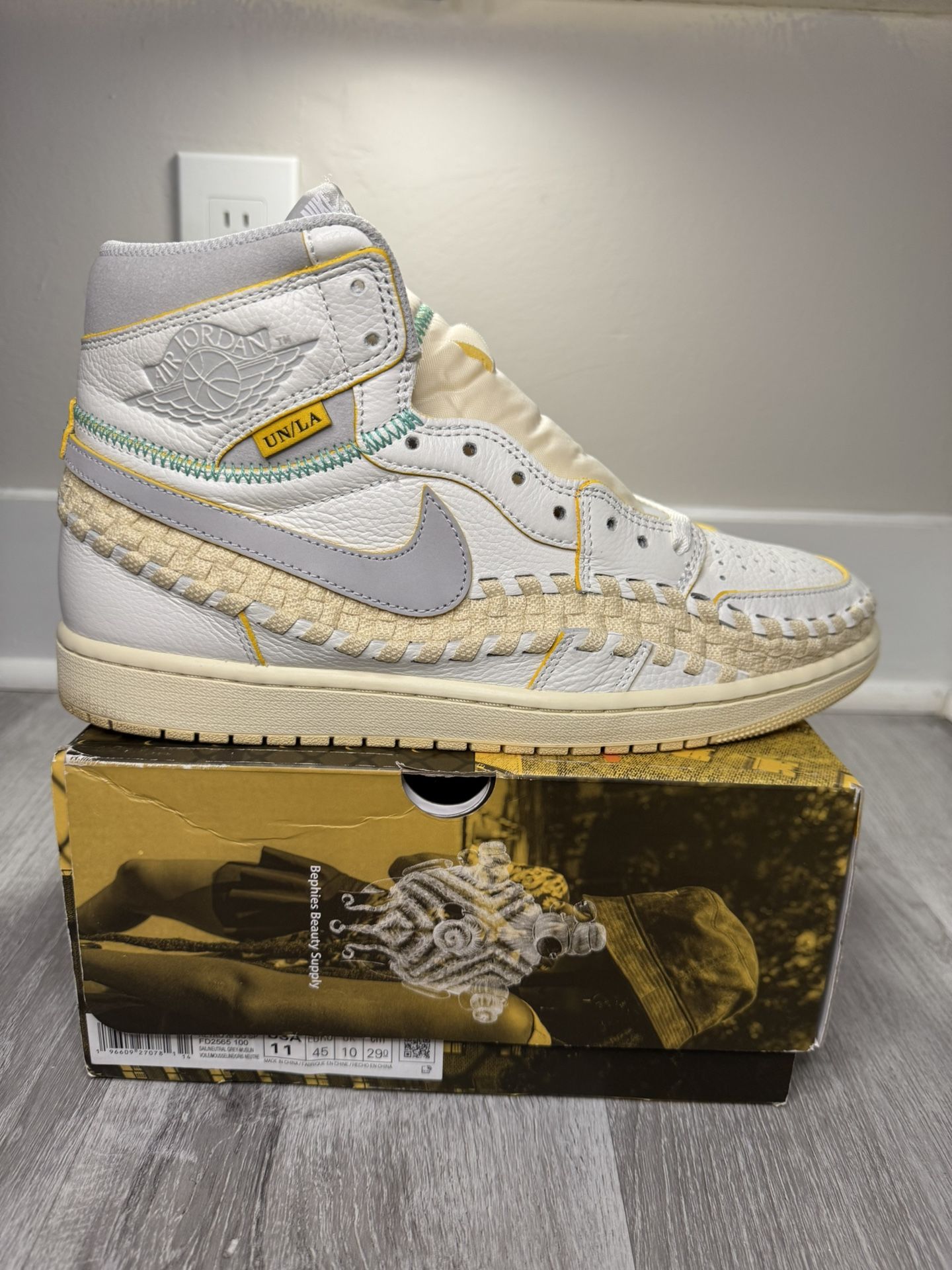 Size 11 - Union Jordan 1 Bephies Beauty