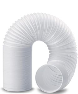 80" Length 5.9 Inch Diameter Portable Air Conditioner Hose, Anti-Clockwise