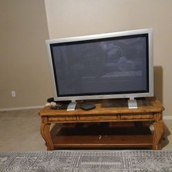 Coffee Table And Tv