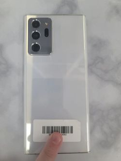 Galaxy Note 20 Ultra 5G 6.9" (Unlocked) 128GB Good White