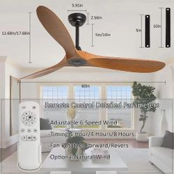 Brand New In Box Ceiling Fan. 5 Left