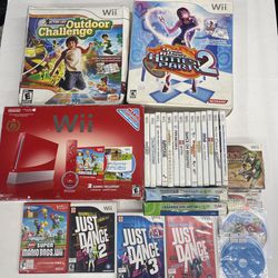 Nintendo Wii And Games 