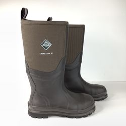 New* The Original Muck Boot Company Men’s Chore Cool Steel Toe Tall Boot Size 8 