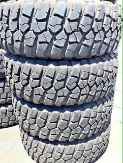 255/75/17 bfgoodrich vendo un set de llantas usadas excelente condiciones de vida las 4 ✅🤩I am selling a set of used tires, all 4 in excellent living