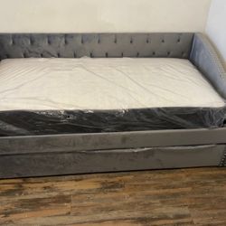 NEW TWIN DAYBEDS WITH MATTRESSES INCLUDED