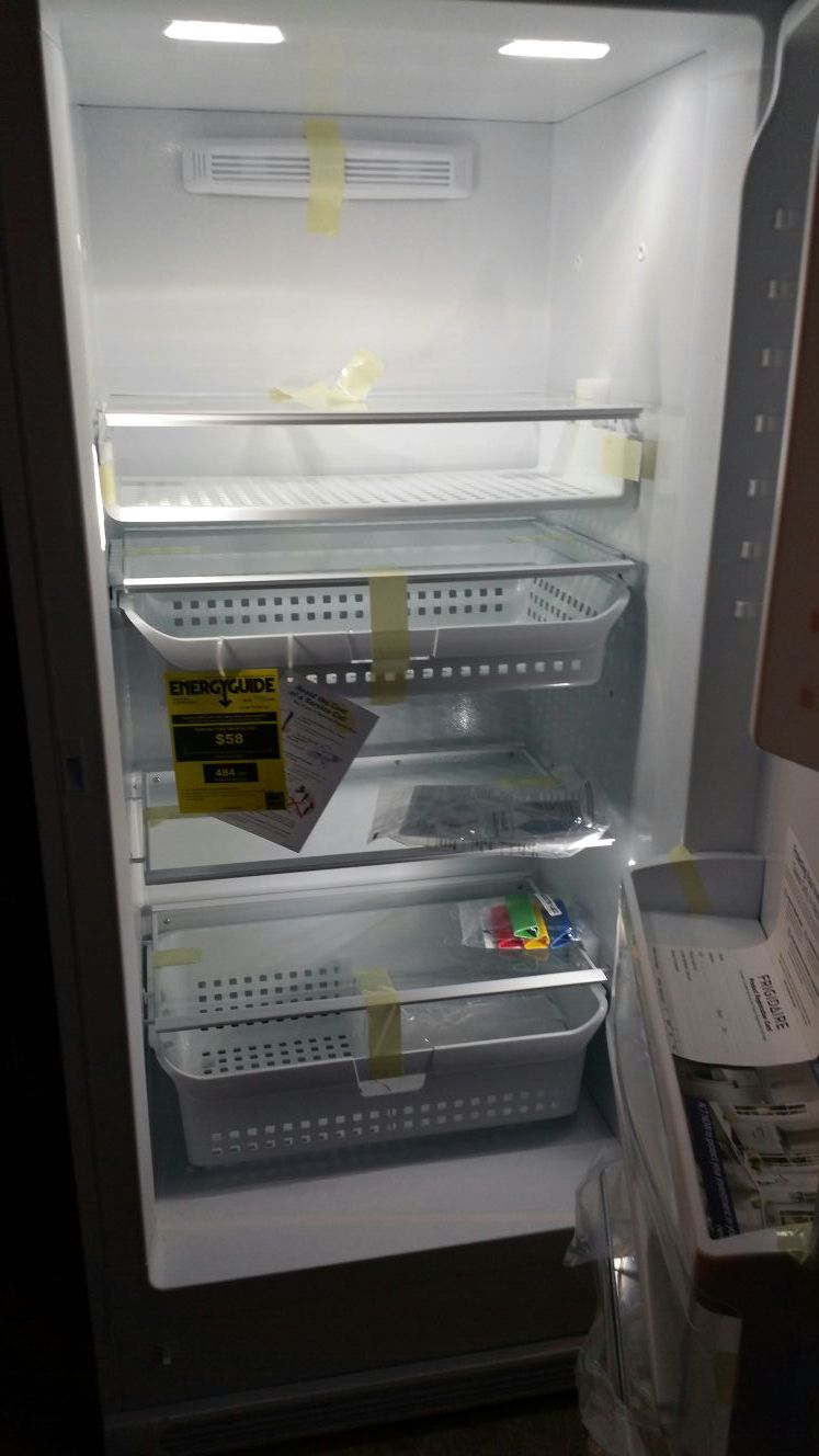 Large new deep freezer frigidaire