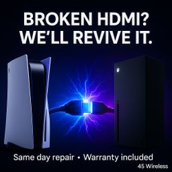 PS5 And Xbox HDMI Port Repair