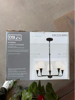 New Juniper Chandeliers