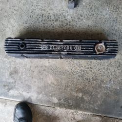 Clifford Ford inline 6 finned aluminum valve cover