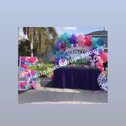 Super Cute Hatchimals Balloon Garland, Backdrop