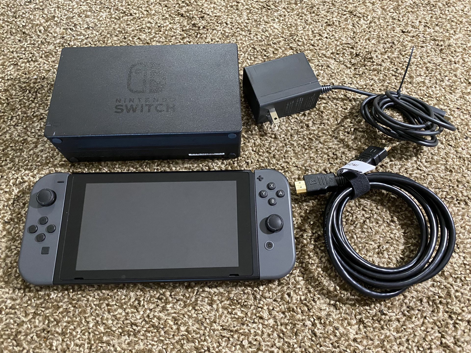 Nintendo Switch with Dock Charger Hdmi Cable