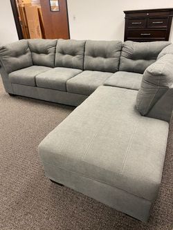 MAIER CHARCOAL RAF SECTIONAL BY ASHLEY 