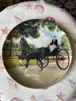 Spode 1989 The Hackney by Susie Whitcombe Collectors Plate
