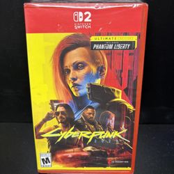 Cyberpunk 2077: Ultimate Edition (Nintendo Switch 2, 2025) New, Factory Sealed