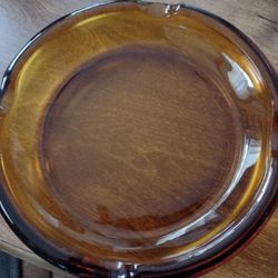 Vintage Amber Ashtray