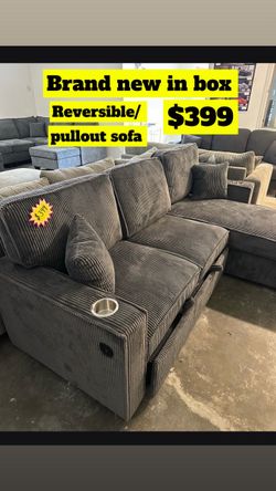 Brand new in box sectional