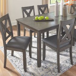 💥HUGE Ashley Furniture Blowout Sale!💥 Brand New Table W/ 6 Chairs! $50 Down Takes It Home Today! 