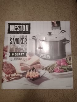 Indoor smoker and cooker