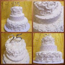 Anniversary/wedding cake