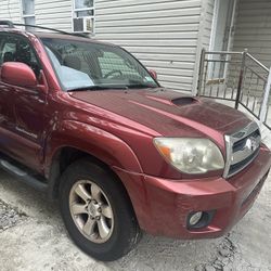 2003 Toyota Four Runner Red 