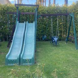 Swing Set for kids—Slide playground set
