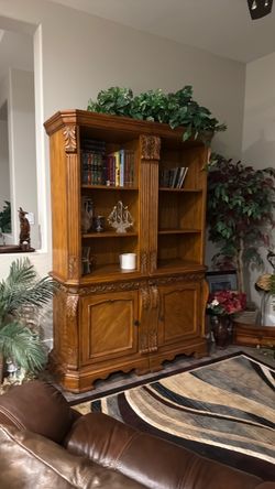 Twin Book shelf Cabinet