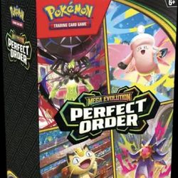 Pokemon Perfect Order Booster Bundle