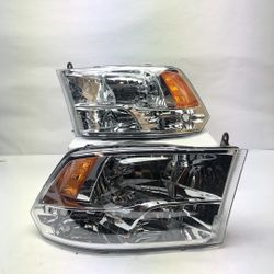 09 to 18 Dodge Ram Headlights OEM STYLE Luces Micas Calaveras Faros Focos Luz Light La Zona Auto Parts
