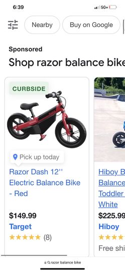 Razor Balance Bike