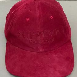 Supreme Paris 6 Panel Cap Or Hat