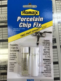 Homax Porcelain Chip Fix (2 Part Epoxy)