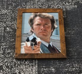 Framed Vintage Photo Print - Clint Eastwood / Dirty Harry (8x10)