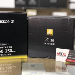 Nikon Z30 w/ Kit Lens And 50-250 Bundle