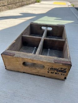 Vintage wooden Coca Cola Crate