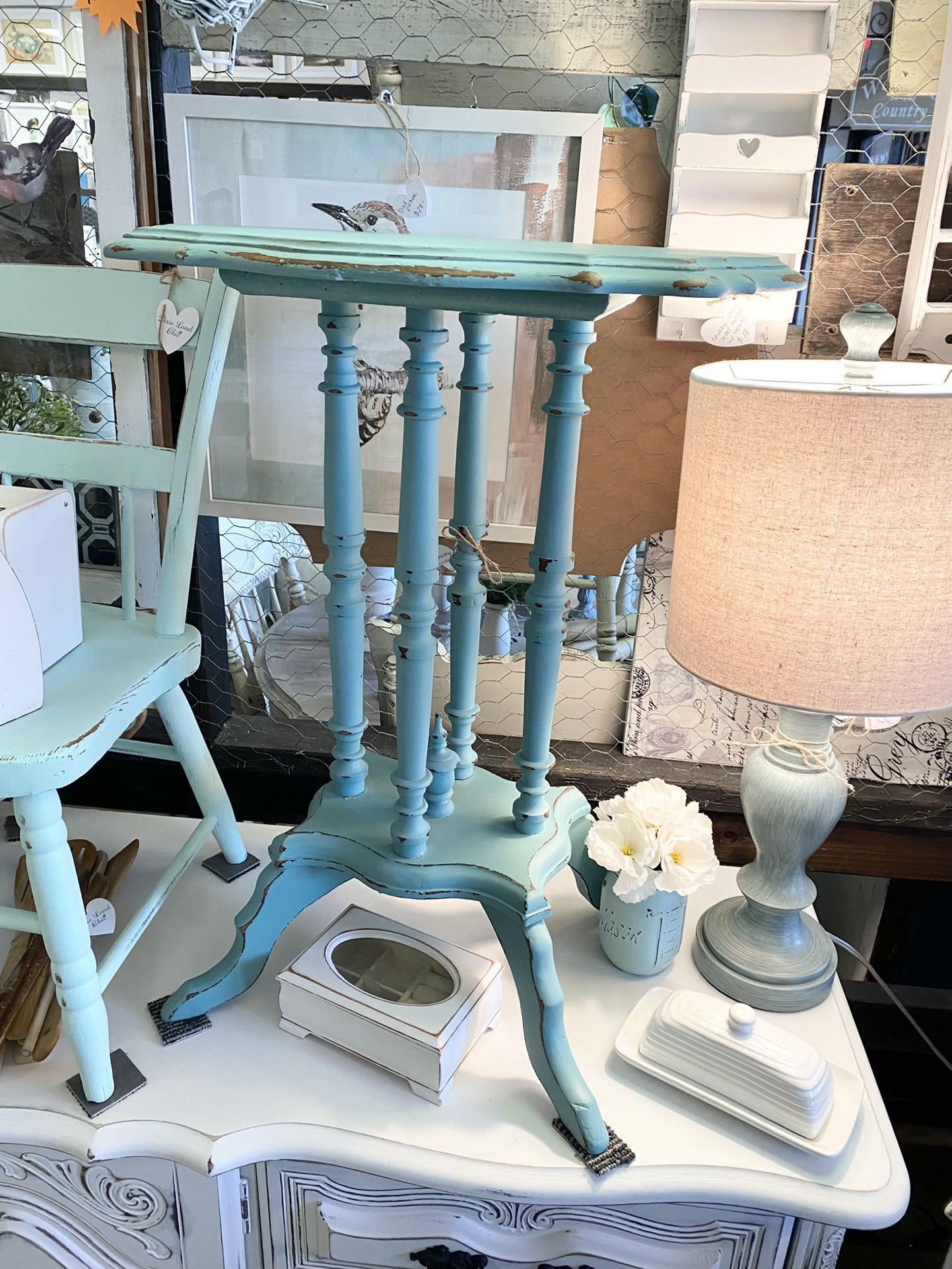 Refinished Accent Table 