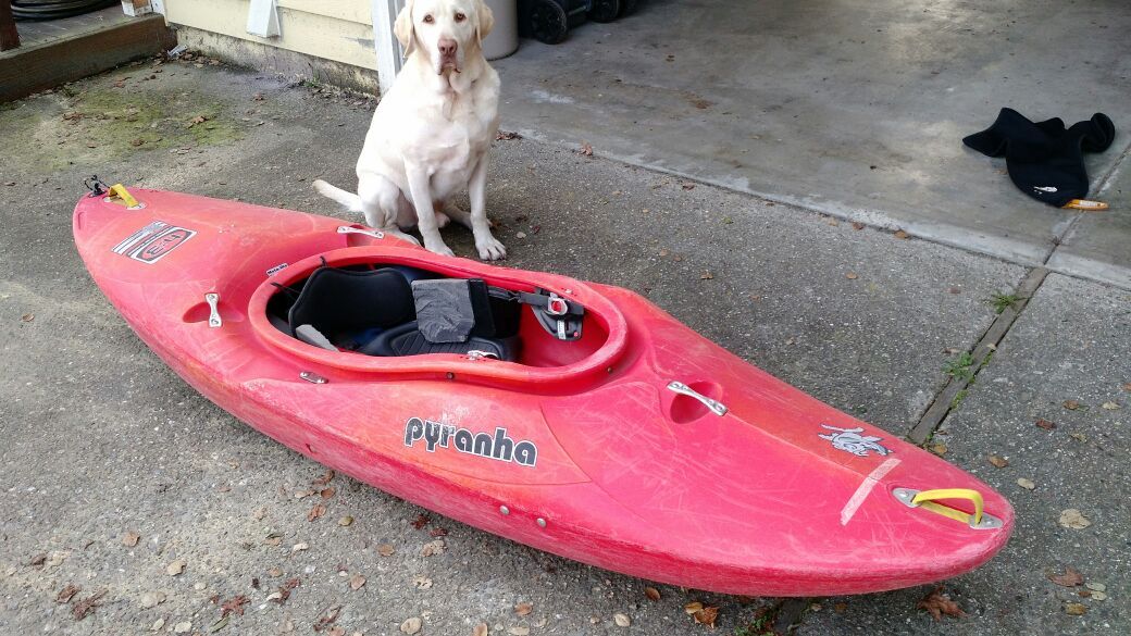 Pyranha H3 245 whitewater kayak package