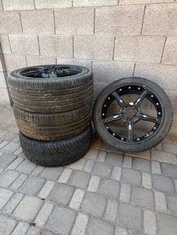Rims w/ tire