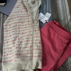 Girls Champion Jogging Suit 