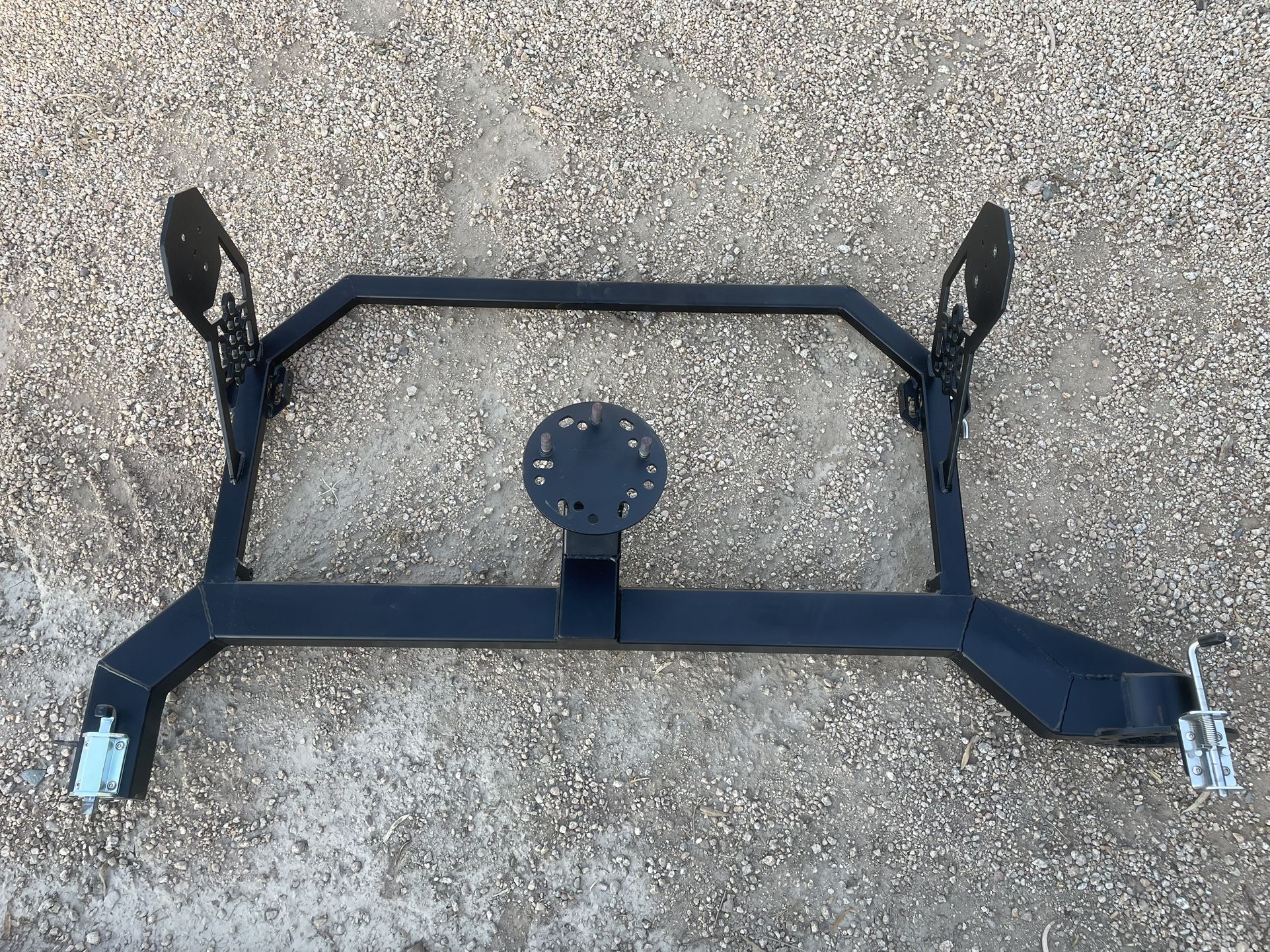 Turtleback Trailer Tire Carrier Swingarm Rotopax