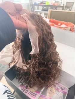 IDefine 100% Virgin Hair Curly Lace Front Wig – Like New