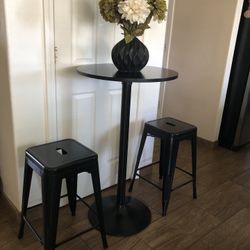 Table And Stools 