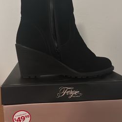 Fergie Wedge Boots