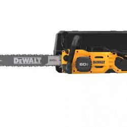 DEWALT FLEXVOLT 60V MAX 20 in. Brushless Cordless Battery Powered Chainsaw and Carry Case (Tool and Case Only