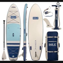 Isle Backpack With Board, Paddle And Hand Pump. The
