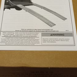 Loading Ramps 1000lbs Limit