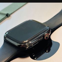 Apple Watch Series 7 45mm Graphite Stainless Steel for Sale in