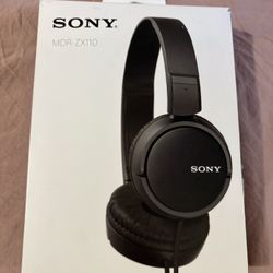 Sony MDR-ZX110 Headphones – Open Box, Never Used